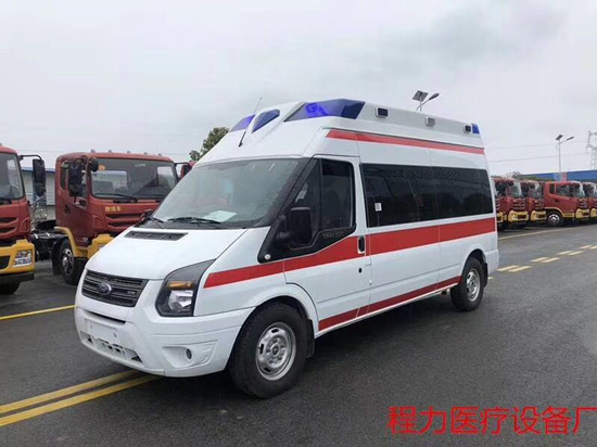 国六福新世代V348负压救护车